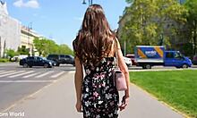 Seductive Babe Candie Luciani Tempts Artist Into Sex!