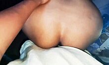 homemade peasant stepmom enjoys intimate ass moment with milk filling