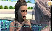 a wife and stepmother explore forbidden desires in this hentai tale