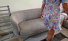 one bed for two, the forbidden desire of stepmother and stepson in roleplay blowjob and doggystyle.