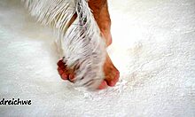 Look At Those Huge Man Feet!