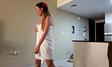 one bed for two, the forbidden desire of stepmother and stepson in roleplay blowjob and doggystyle.