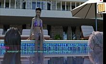 a wife and stepmother explore forbidden desires in this hentai tale