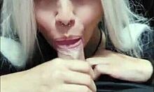 White Moon Performs Deepthroat From Balls To Head