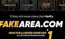 Hey, that glamour model got a creampie in her tight pussy, so hot!