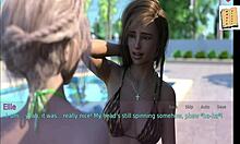 a wife and stepmother explore forbidden desires in this hentai tale