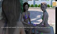 a wife and stepmother explore forbidden desires in this hentai tale