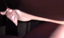 Ebony slut rides big black cock hard