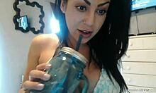 BRIANA LEE DOES A SOLO MASTURBATION SHOW ON WEBCAM JUNE 4TH 2015