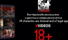 Ellie Sucks Huge Cock in Uncensored Hentai