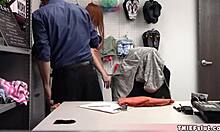 redhead teen caught with tattoo