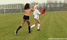 Intense Spain Vs Germany Lesbian Rematch