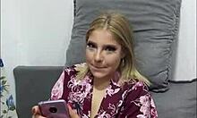 Lins preparing to record scene for gostosas video as teen pornstar