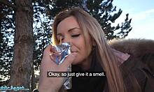 Public Agent runs blind cum tasting test with Tina Princess at hotel