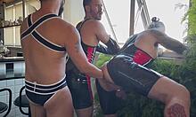 Trio Come Dà Faz - Intense Fisting and More in Full Video on Red