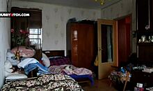 Dirty Slut Wife Opens Door for Cock Creampie