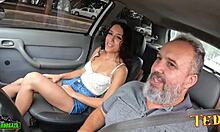 Wow, Priscila Belini, just 19, strips naked on the streets for a ride! 😍