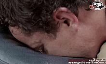 Small British Teen Gets Really Horny During Sex Massage