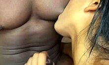 I surprise my stepbrother with a gift to end the year as an amateur couple