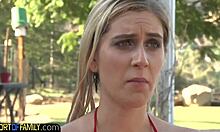 Teen Amateur Seduces Her Ebony Stepdad