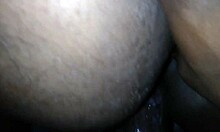 Creamy bbw gushes on monster cock