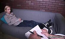 Horny Cheerleader Fucks Big Cock