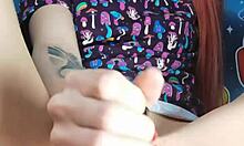 nastya fox fucks herself with dildo, clips clit and nipples