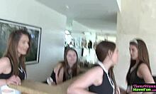 Ever fingered a blindfolded teenage lesbian at a wild party?