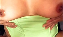 Beautiful housewife whore quickie with big cock brunette