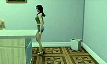 Stepbrothers Fuck Hard Behind Mother-in-Law