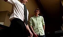 Two Twinks Fuck With Monster Cocks In Intense Action