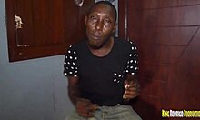 regae star fucks ebony babe doggystyle and cums on her bottom