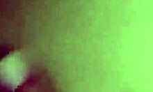 young amateur teen with big butt performing doggystyle at home