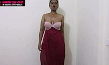 Indian Babe with Big Tits Endures Drooling Humiliation and Ass Play in BDSM Session