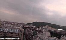 super hot spanish teen has sensual sex with friend at night, her brunette body moaning softly