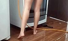 I Recorded My Maid Cleaning My Stove