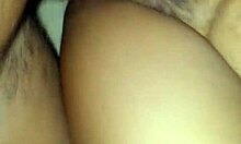 Late night wet pussy close-up with black latina cock