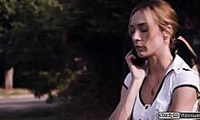 Escort fucks professor and stepdad roughly.