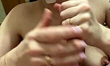 Blowjob After Shower With Masked Babe Sucking Panties Hard