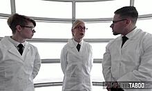 Taboo teen feels intense pleasure from extreme cum facial fetish.