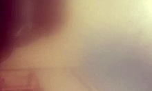 Edawg bends over big booty latina on house arrest for intense doggystyle fuck and cum