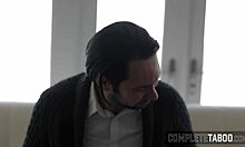 Taboo teen feels intense pleasure from extreme cum facial fetish.