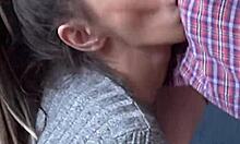 Candie Cross Kneels For Deepthroat Blowjob Leading To Facial Cumshot