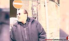 German milf gets her big tits and ass fucked anal by a random guy in public outdoor reality