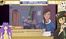 Avatar The Last Airbender Four Elements Trainer Part 9. New Route Adventure