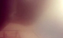 Edawg bends over big booty latina on house arrest for intense doggystyle fuck and cum