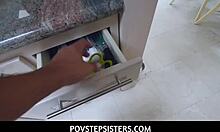 I pound my dirty young 18+ stepsister in her butt pov