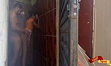 Latina teen cosplays anal sex with skinny brazilian