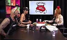 I test the product on my tits with my friend