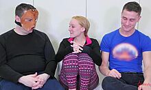 Blonde Slut Loves Gaping Anal with Rimjob and Blowjob